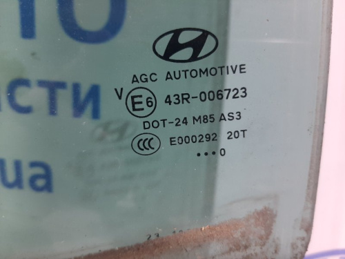 Фото запчасти 834112Y010A Стекло двери заднее левое Hyundai IX35