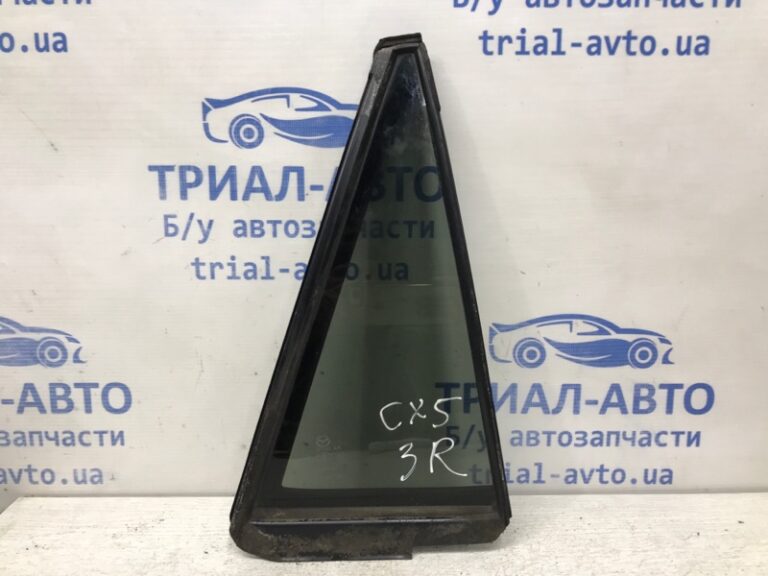 Стекло двери задней правой (форточка) Mazda CX 5 2011-2017 KD4772661A (Арт. 31582)