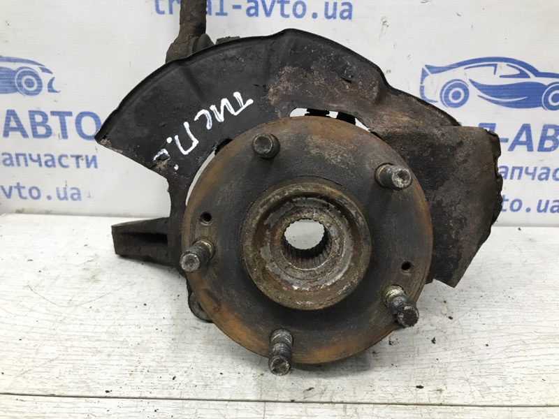 Кулак поворотный левый со ступицей Hyundai Tucson 2004-2009 51715-2E100 (Арт. 31622) Кулак поворотный левый со ступицей Hyundai Tucson 2004-2009 51715-2E100 (Арт. 31622)