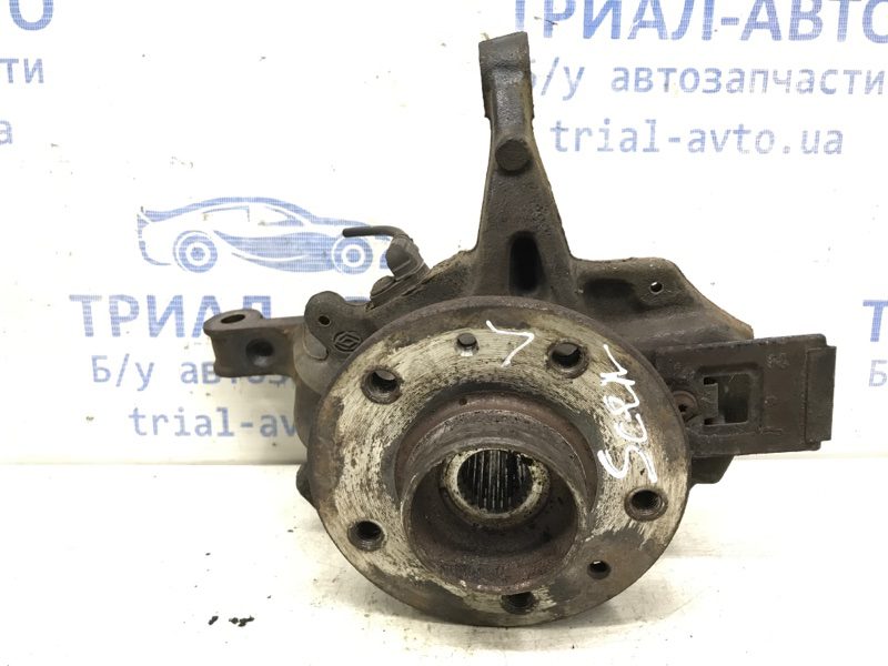 Кулак поворотный левый со ступицей Renault Scenic 2009-2016 400154705R (Арт. 32695) Кулак поворотный левый со ступицей Renault Scenic 2009-2016 400154705R (Арт. 32695)