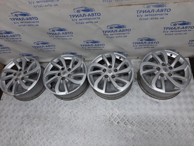 Диски титан комплект R16 Renault Scenic 2009-2016 403007842R (Арт. 33152) Диски титан комплект R16 Renault Scenic 2009-2016 403007842R (Арт. 33152)