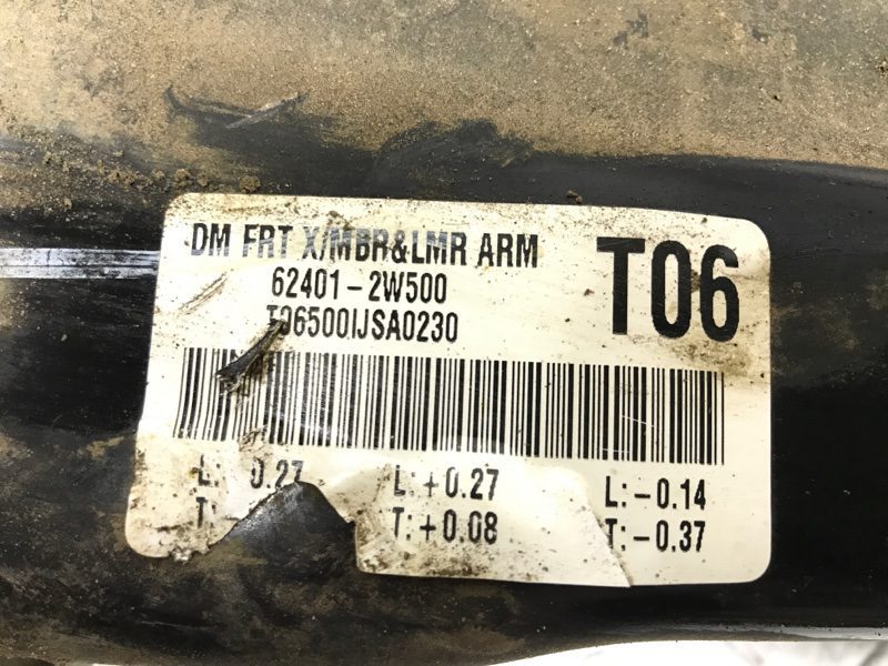 Балка передней подвески Hyundai Santa fe 2012-2019 62405-2W300 (Арт. 33252) Балка передней подвески Hyundai Santa fe 2012-2019 62405-2W300 (Арт. 33252)