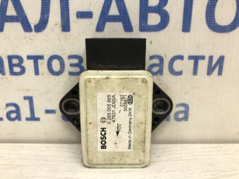 Датчик ускорения ESP Nissan Qashqai 2006-2013 47931JD00A (Арт. 38670)