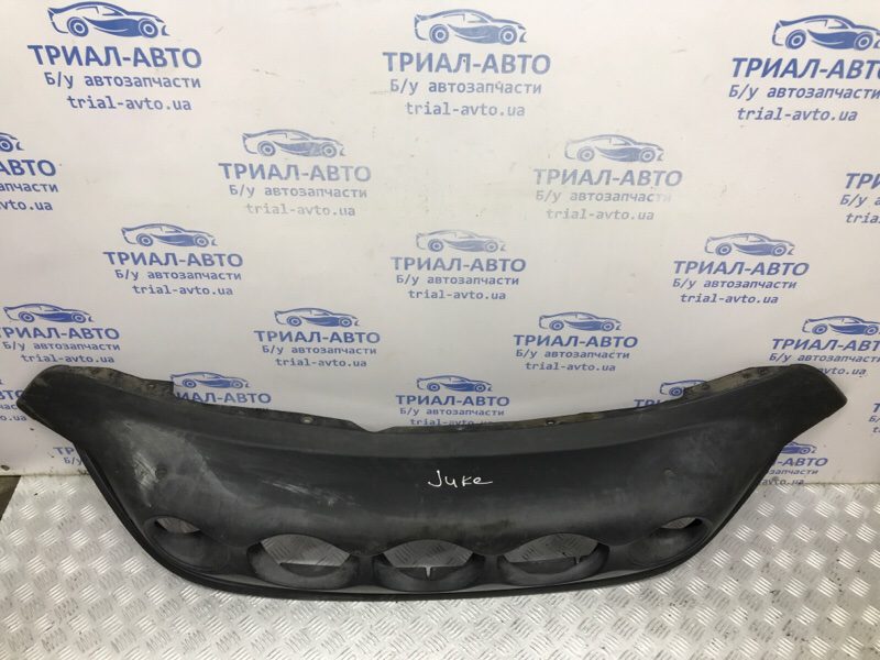 Решетка бампера (губа с круглыми заборниками) Nissan Juke 2010-2019 620261KA1A (Арт. 55164) Решетка бампера (губа с круглыми заборниками) Nissan Juke 2010-2019 620261KA1A (Арт. 55164)