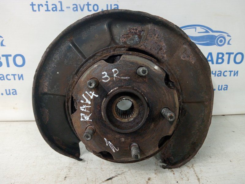 Цапфа задняя правая со ступицей Toyota RAV 4 2012-2018 (Арт. 58394) Цапфа задняя правая со ступицей Toyota RAV 4 2012-2018 (Арт. 58394)