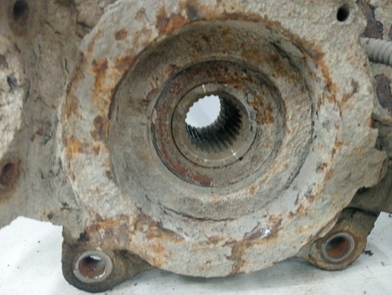 Кулак поворотный левый со ступицей SsangYong Kyron 2005-2015 4122109004 (Арт. 58686) Кулак поворотный левый со ступицей SsangYong Kyron 2005-2015 4122109004 (Арт. 58686)