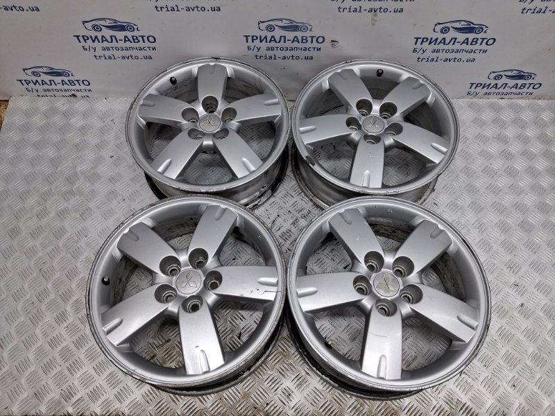 Диски титан комплект R17 Mitsubishi Outlander 2003-2006 MN184116 (Арт. 60034) Диски титан комплект R17 Mitsubishi Outlander 2003-2006 MN184116 (Арт. 60034)