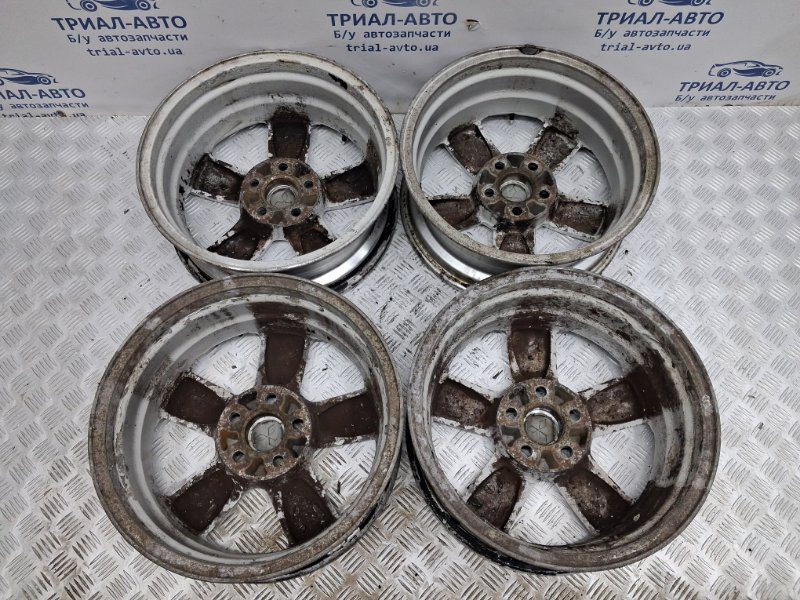 Диски титан комплект R17 Mitsubishi Outlander 2003-2006 MN184116 (Арт. 60034) Диски титан комплект R17 Mitsubishi Outlander 2003-2006 MN184116 (Арт. 60034)
