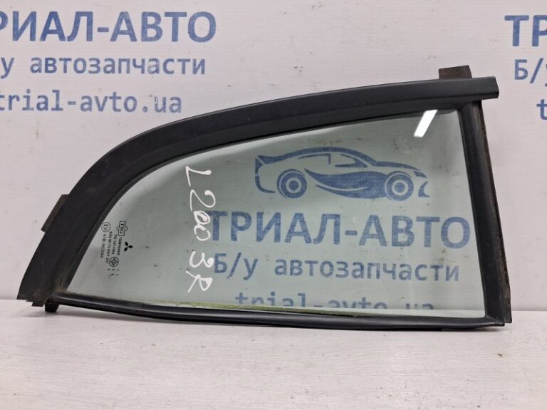 Стекло двери задней правой (форточка) Mitsubishi L200 2006-2015 5740A206 (Арт. 61130)