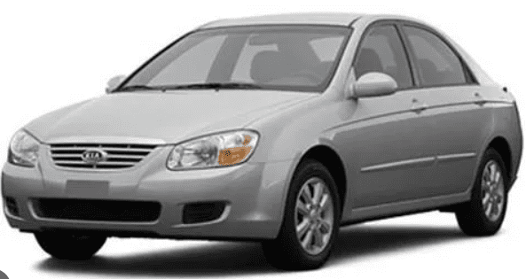 Airbag потолка(шторка) левый Kia Cerato LD 2004 лев. (б/у)