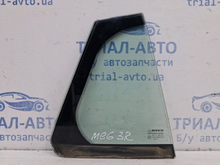 Стекло двери задней правой (форточка) Renault Megane 2008-2016 822200012R (Арт. 63711)