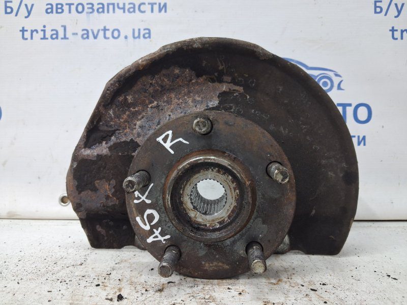 Кулак поворотный правый со ступицей Mitsubishi ASX 2010- 3870A008 (Арт. 64141) Кулак поворотный правый со ступицей Mitsubishi ASX 2010- 3870A008 (Арт. 64141)