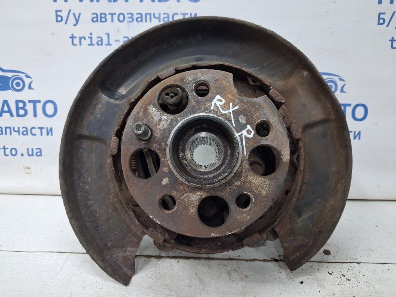 Цапфа задняя правая со ступицей Lexus RX 350 2003-2009 423040E011 (Арт. 64277) Цапфа задняя правая со ступицей Lexus RX 350 2003-2009 423040E011 (Арт. 64277)