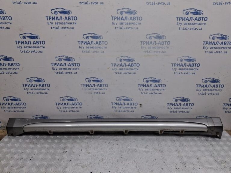 Накладка порога внешняя левая Mitsubishi Outlander 2003-2006  (Арт. 66320)