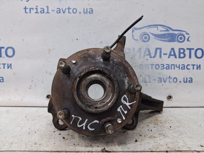 Кулак поворотный правый со ступицей Hyundai Tucson 2004-2009 517162E100 (Арт. 67028) Кулак поворотный правый со ступицей Hyundai Tucson 2004-2009 517162E100 (Арт. 67028)