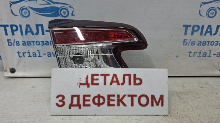 Фонарь задний внутренний левый Renault Megane 2008-2016 265550028R (Арт. 72713)