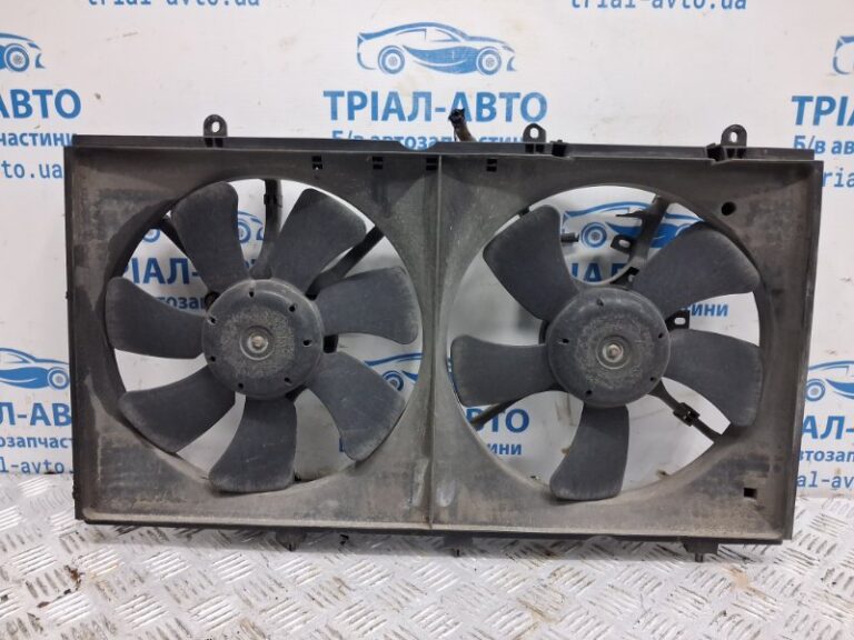 Диффузор с вентилятором радиатора Mitsubishi Lancer 2003-2009 MR968365 (Арт. 74510)