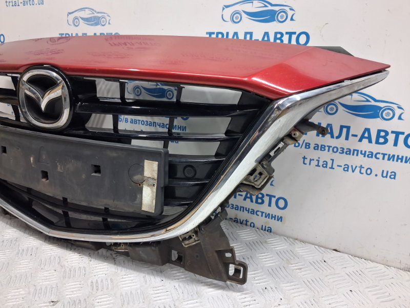 Решетка радиатора Mazda 3 2013-2019 BJE450712B (Арт. 77456) Решетка радиатора Mazda 3 2013-2019 BJE450712B (Арт. 77456)