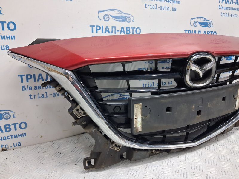 Решетка радиатора Mazda 3 2013-2019 BJE450712B (Арт. 77456) Решетка радиатора Mazda 3 2013-2019 BJE450712B (Арт. 77456)