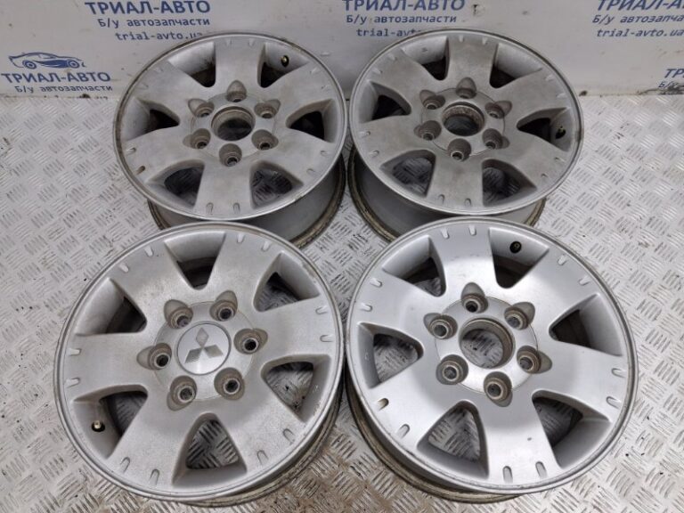 Диски титан комплект R16 Mitsubishi Pajero Wagon 1999-2006  (Арт. 62349)