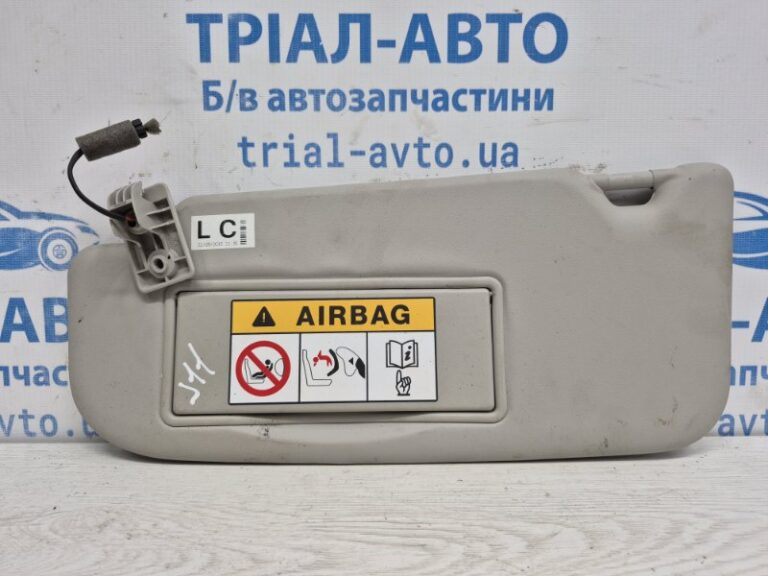 Козырек солнцезащитный левый Nissan Qashqai 2013-2022  (Арт. 77699)