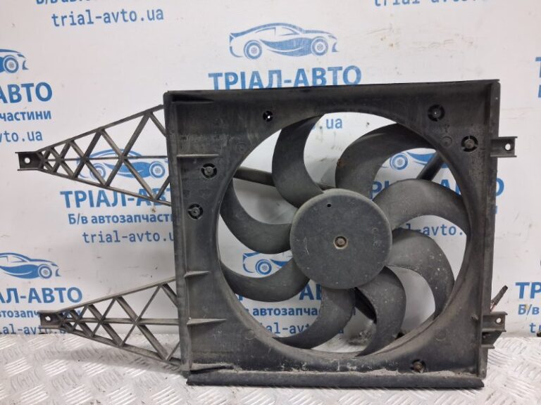 Диффузор с вентилятором радиатора Skoda Fabia 2007-2014 6Q0121207N 9B9 (Арт. 78923)