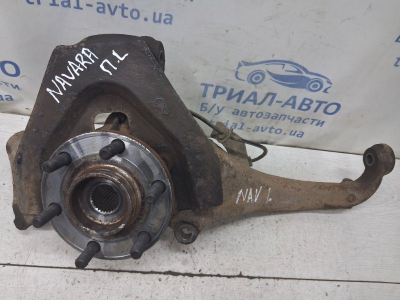 Кулак поворотный левый со ступицей Nissan Navara 2004-2015 (Арт. 82471) Кулак поворотный левый со ступицей Nissan Navara 2004-2015 (Арт. 82471)