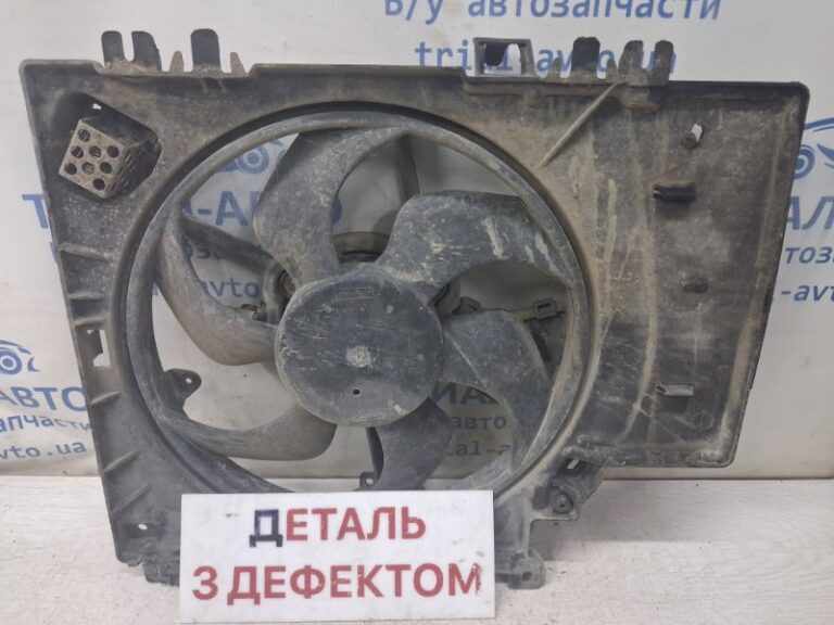 Диффузор с вентилятором радиатора Nissan Note 2005-2013 21400BC00B (Арт. 83060)