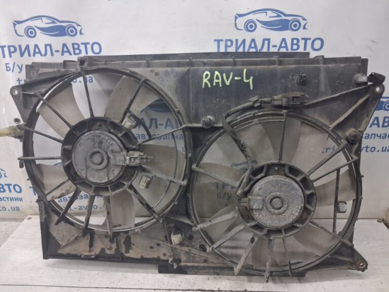 Диффузор с вентилятором радиатора Toyota RAV 4 2005-2016  (Арт. 83313)