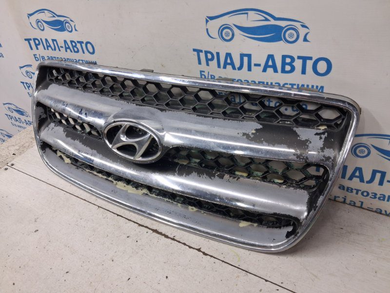 Решетка радиатора Hyundai Santa fe 2005-2012 86560-2B010 (Арт. 85216) Решетка радиатора Hyundai Santa fe 2005-2012 86560-2B010 (Арт. 85216)